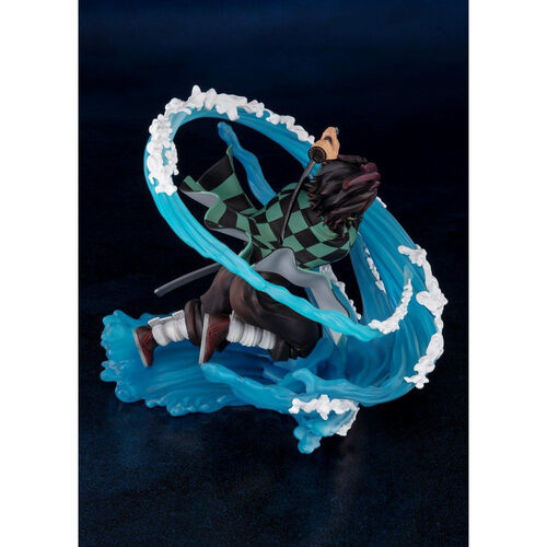 Figura S.H. Figuarts Tanjiro Kamado Water Breathing Demon Slayer Kimetsu No Yaiba 15cm