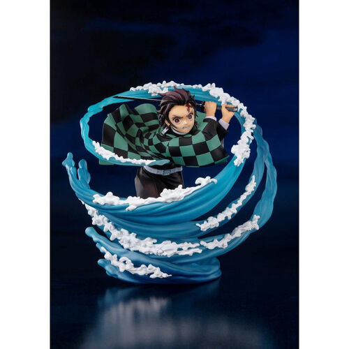 Figura S.H. Figuarts Tanjiro Kamado Water Breathing Demon Slayer Kimetsu No Yaiba 15cm