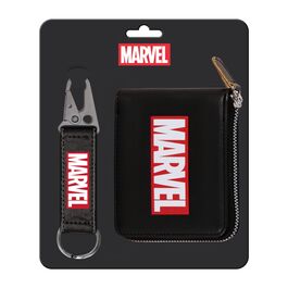 Set cartera + llavero Marvel