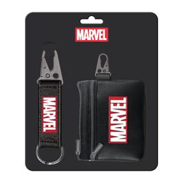 Set monedero + llavero Marvel