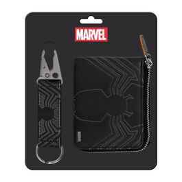 Set cartera + llavero Venom Marvel