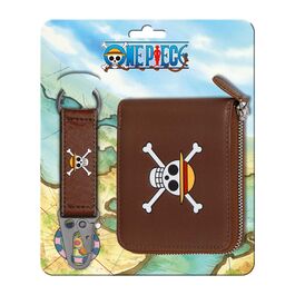 Set cartera + llavero One Piece