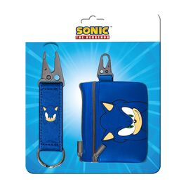 Set monedero + llavero Sonic the Hedgehog