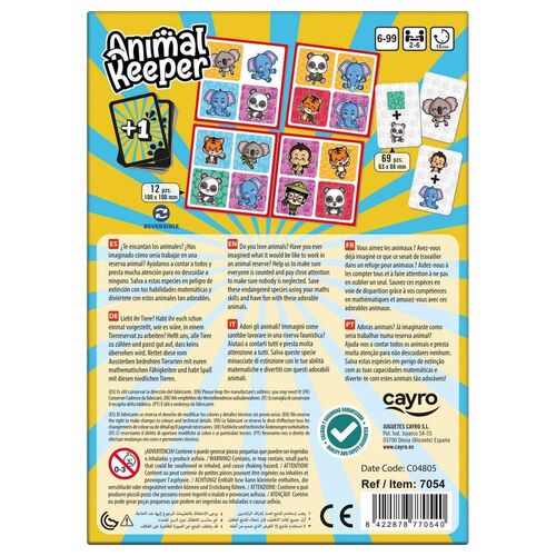 Juego Animal Keeper