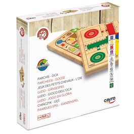 Parchis-Oca madera