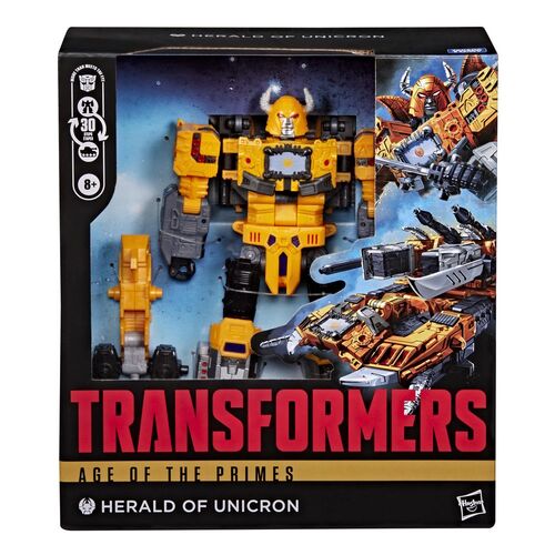Transformers Age Of The Primes Herald Of Unicron figure 19cm