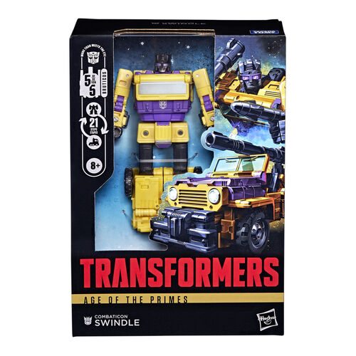 Transformers Age Of The Primes Combaticon Swindle figure 16.5cm