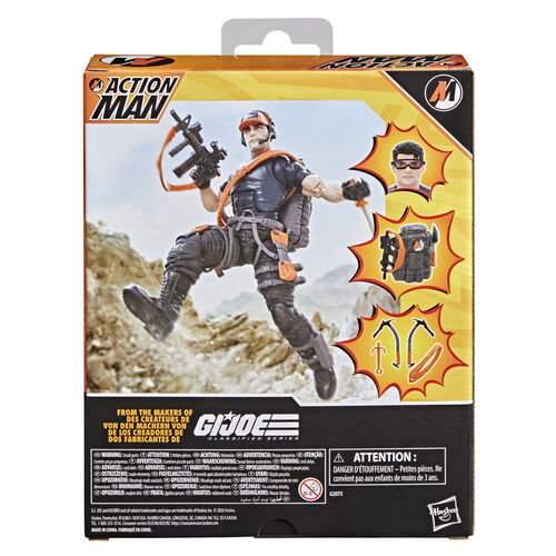 Figura GI Joe Classified Series Action Man 15cm