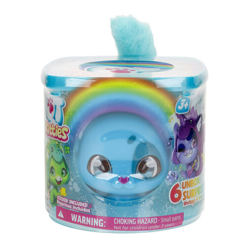 Kitties assorted rainbow kitten toy