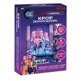 Diario + boligrafo magico K-Pop Demon Hunters