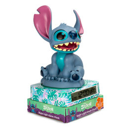 Disney Stitch 3D lamp with alarm