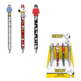 Boligrafo borrable Snoopy Peanuts surtido
