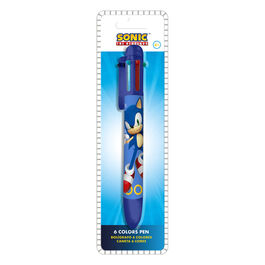 Boligrafo 6 colores Sonic the Hedgehog
