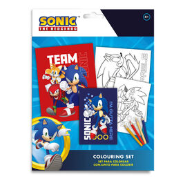 Set colorear Sonic the Hedgehog