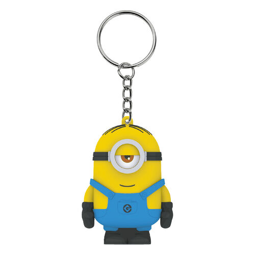 Llavero figura 3D con luz Minions Flashies