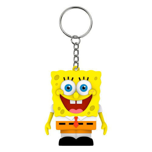 Llavero figura 3D con luz Bob Esponja Flashies