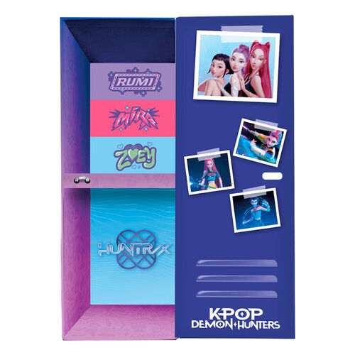 K-Pop Demon Hunters secret locker with padlock