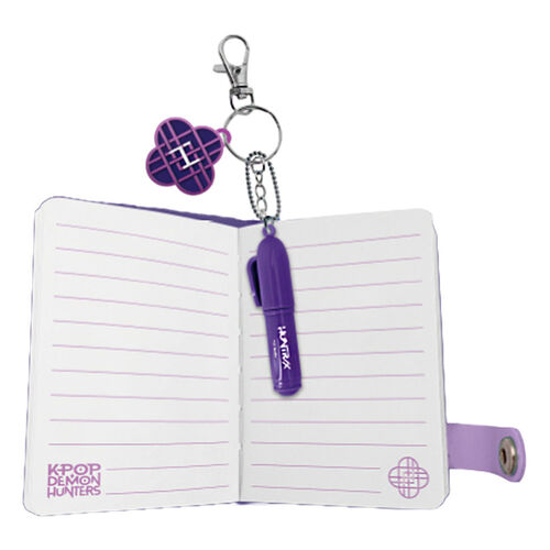 K-Pop Demon Hunters A7 plush notebook keychain