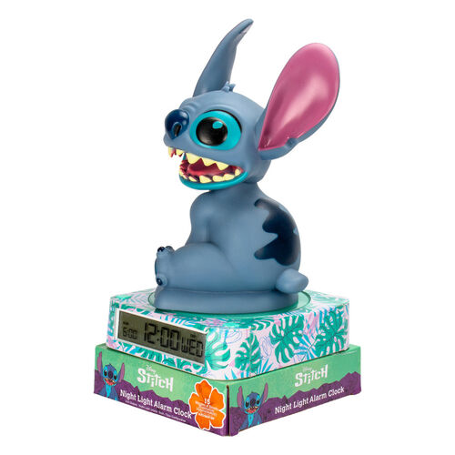 Disney Stitch 3D lamp with alarm