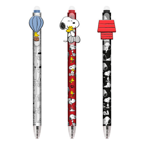 Boligrafo borrable Snoopy Peanuts surtido