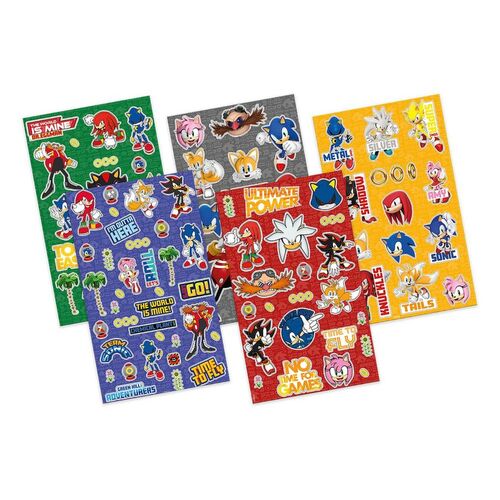 Set pegatinas Sonic the Hedgehog