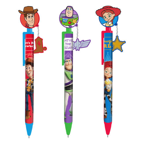 Boligrafo topper + charm Toy Story Disney Pixar surtido