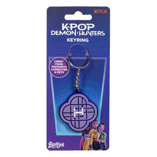 K-Pop Demon Hunters rubber keychain