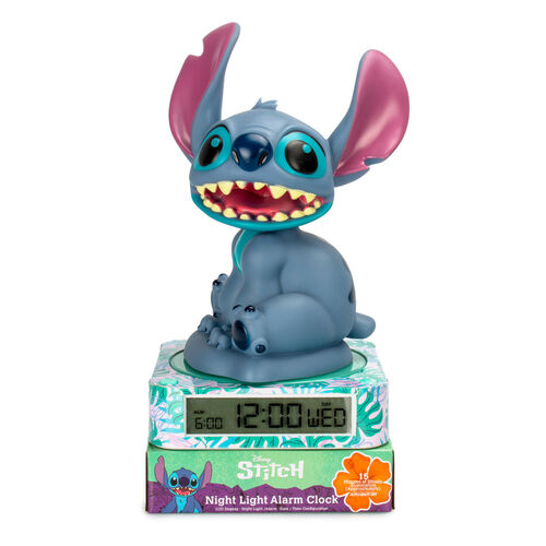 Disney Stitch 3D lamp with alarm