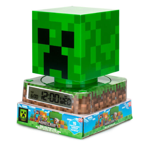 Lampara despertador 3D Minecraft