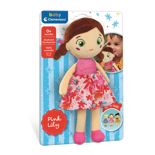 Pink Lily plush doll
