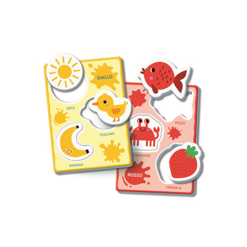 Montessori Words and Colours game