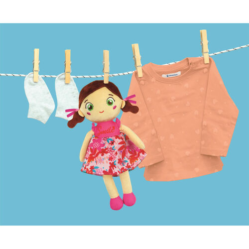 Pink Lily plush doll