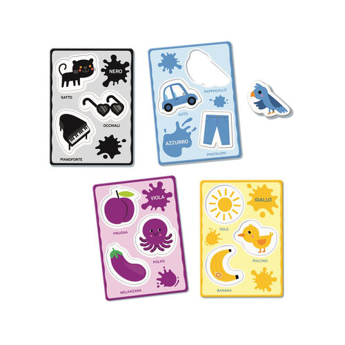 Montessori Words and Colours game