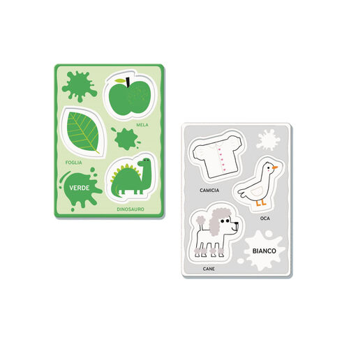 Montessori Words and Colours game
