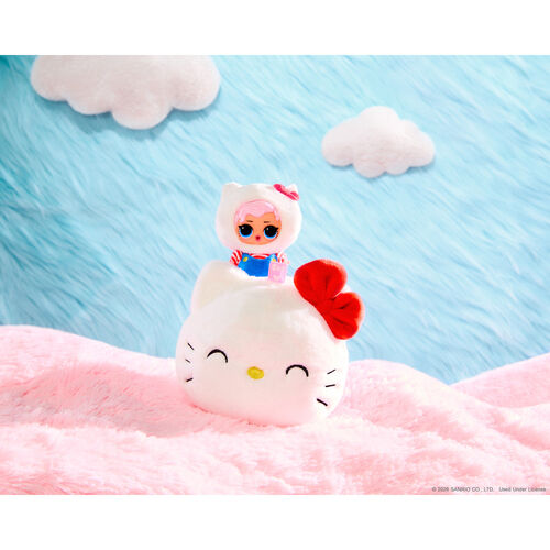 Peluche reversible muñeca sorpresa Hello Kitty & Friends Loves L.O.L. Surprise surtido