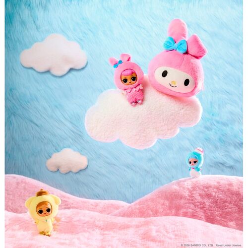 Peluche reversible muñeca sorpresa Hello Kitty & Friends Loves L.O.L. Surprise surtido