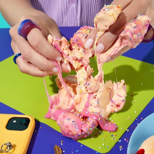 Kit slime Donut Rosa Glaseado DIY Slime Life