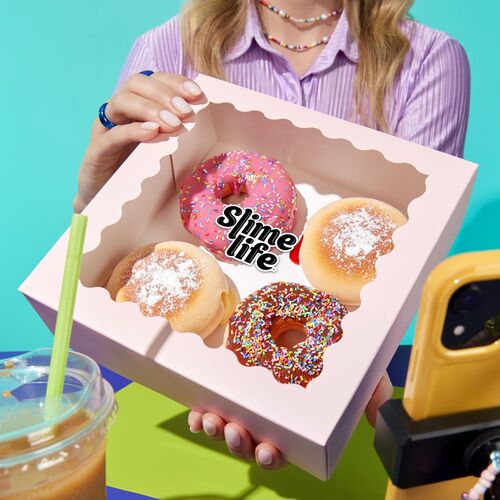 Kit slime Donut Rosa Glaseado DIY Slime Life