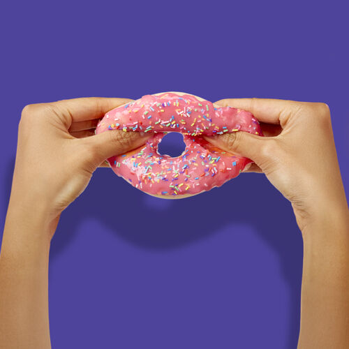Kit slime Donut Rosa Glaseado DIY Slime Life