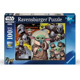 Puzzle Grogu & The Mandalorian Star Wars XXL 100pzs
