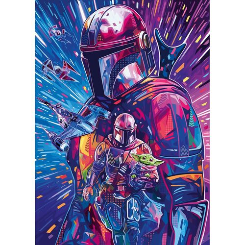 Puzzle The Mandalorian Star Wars 500pzs