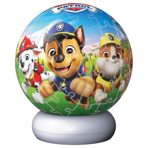 Paw Patrol 3D Nightlight puzzle ball 74pcs
