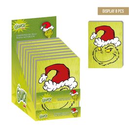Cuaderno peluche Grinch