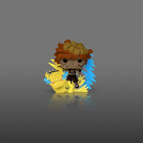 Figura POP Premium Demon Slayer Zenitsu Agatsuma Glow 5 + 1 Chase