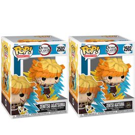 Figura POP Premium Demon Slayer Zenitsu Agatsuma Glow 5 + 1 Chase