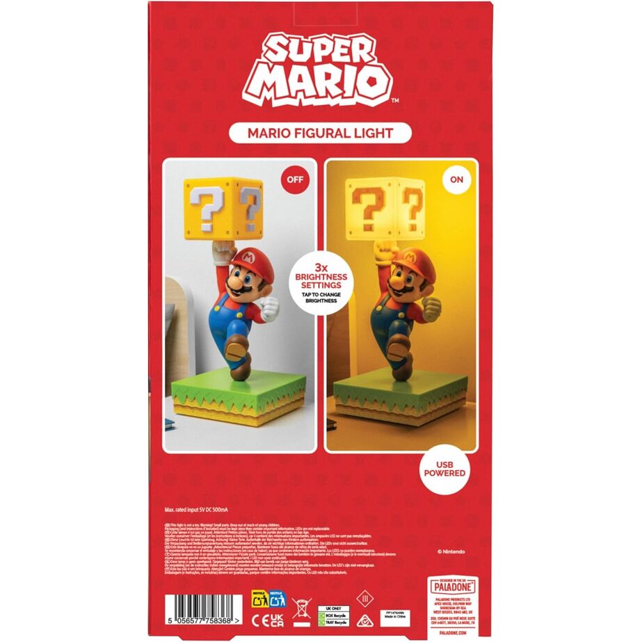 Lampara Diorama Super Mario Bros