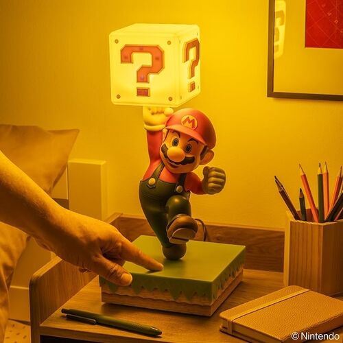 Lampara Diorama Super Mario Bros