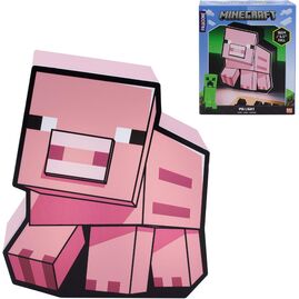 Lampara box Cerdo Minecraft  