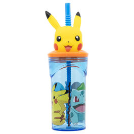 Vaso figura 3D Pokemon 360ml