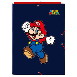 Carpeta folio 3 solapas Super Mario World